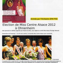 Élection de Miss Centre Alsace